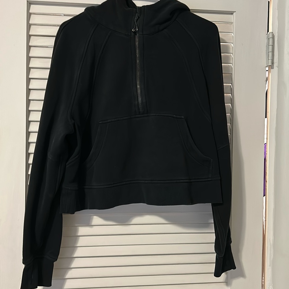 Lululemon Black Scuba Hoodie